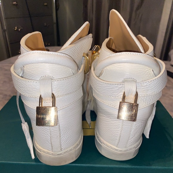 Buscemi wedged sneakers - all white - Picture 5 of 6